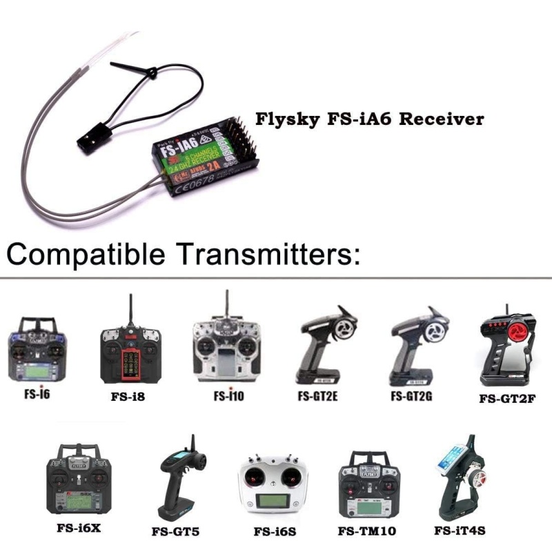 Flysky FS-IA6 Receiver 6CH Dua - Drone Racing Antenna avis et prix