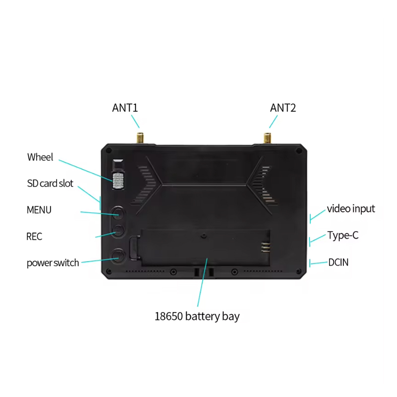 SKYZONE M5 FPV Monitor 5 Inch  - Drone Racing Gate avis et prix