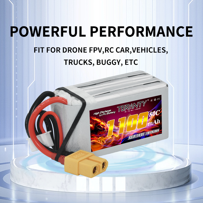 TERANTY 4S 1100mAh 80C/160C Li - Drone Racing Battery avis et prix