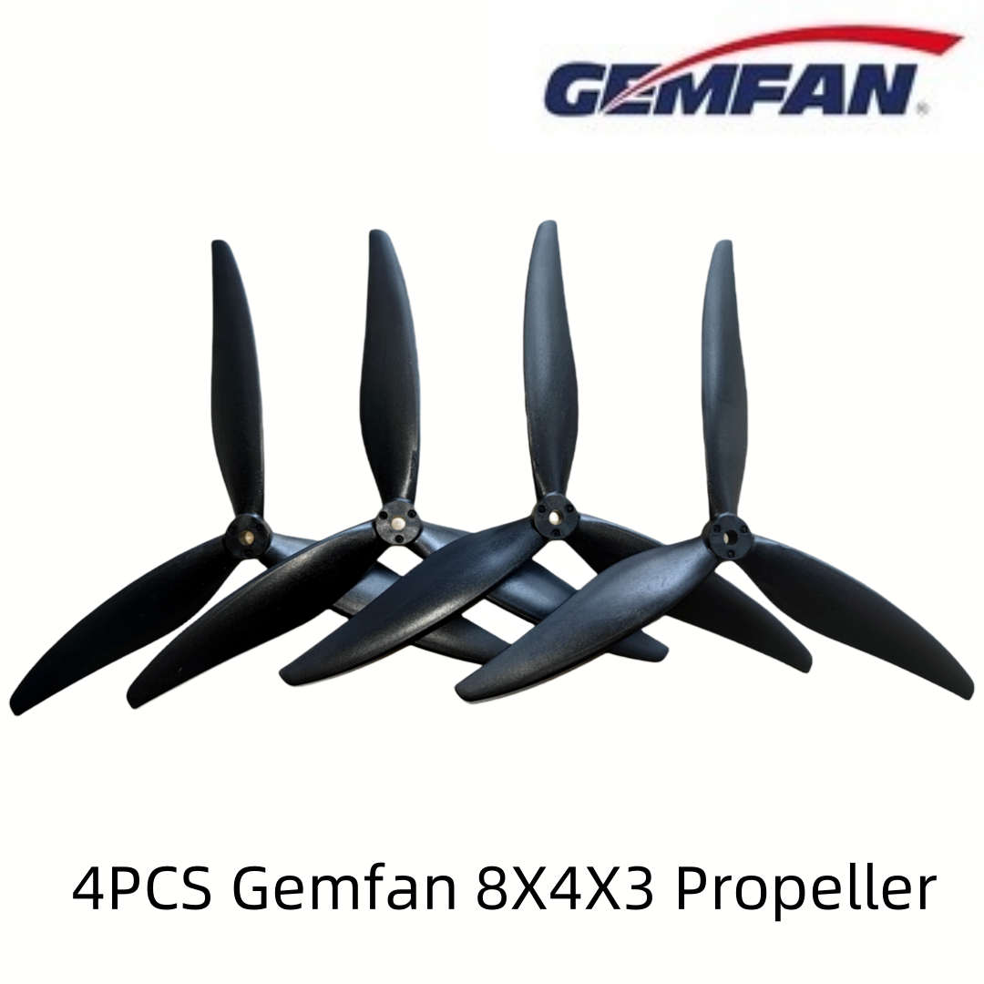 4PCS Gemfan 8040 8X4X3 3-Blade - Drone Racing Propeller avis et prix