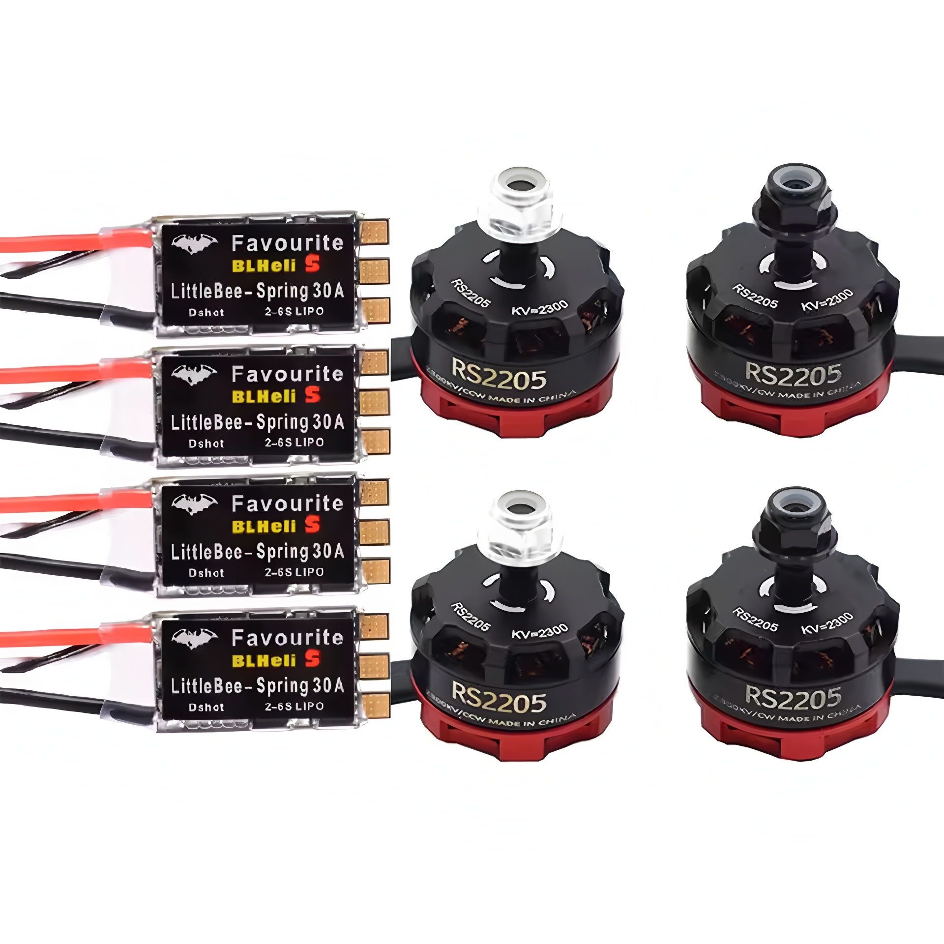 FPV RS2205 2300KV CW CCW Brush - Drone Racing Esc avis et prix