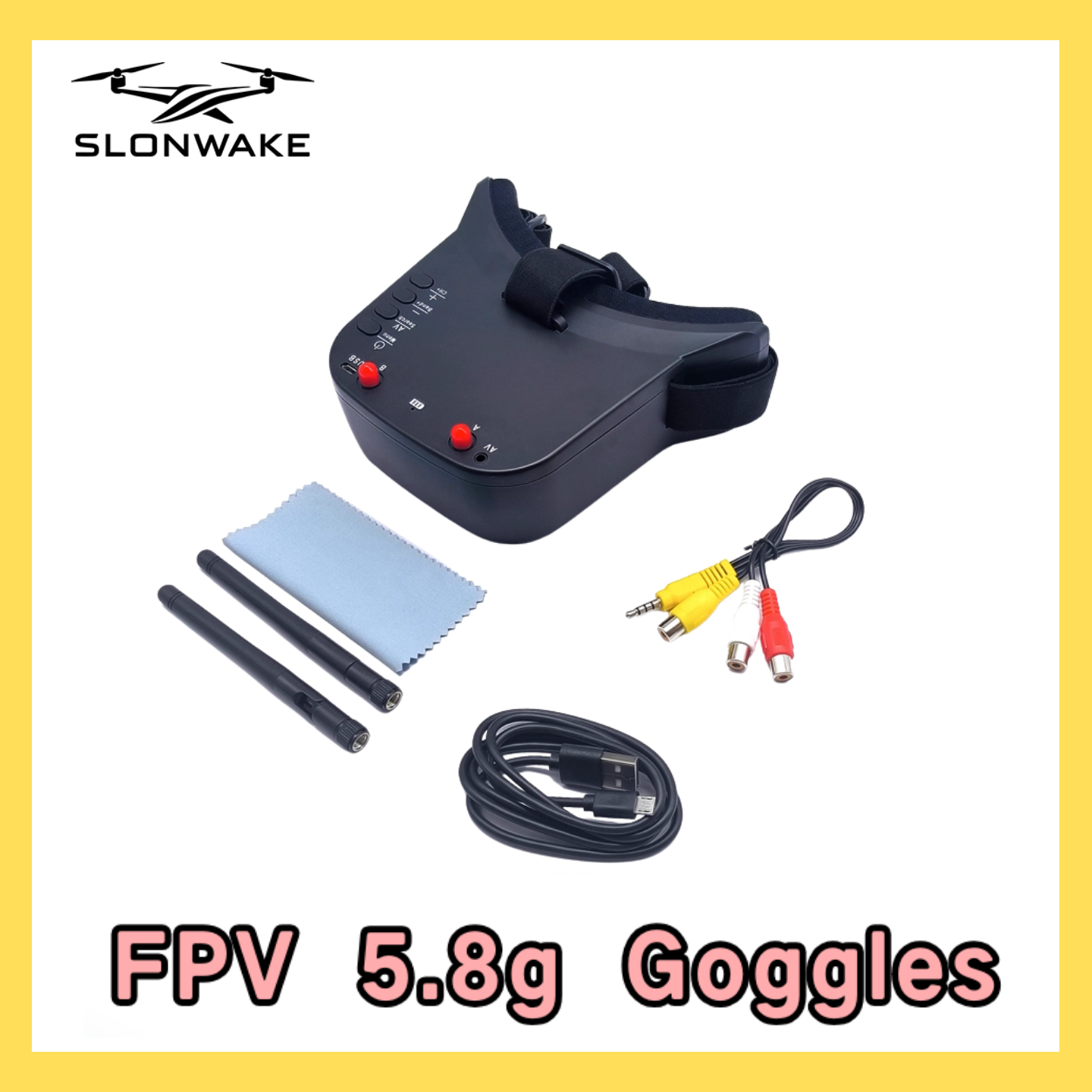 SLONWAKE 5.8G 48CH FPV 400mw V - Drone Racing Transmitter avis et prix