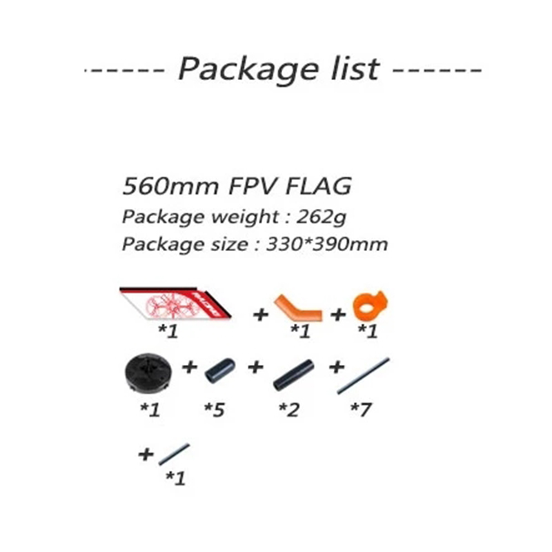 LDARC 560mm FPV Freestyle Outd - Drone Racing Gate avis et prix